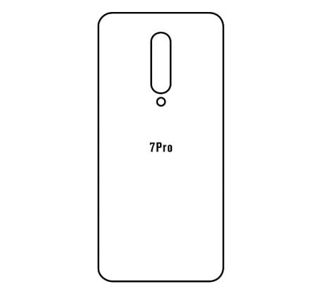 Hydrogel - matná zadní ochranná fólie - OnePlus 7 Pro 