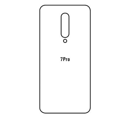 Hydrogel - matná zadní ochranná fólie - OnePlus 7 Pro 