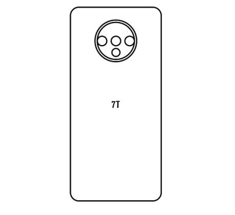 Hydrogel - matná zadní ochranná fólie - OnePlus 7T