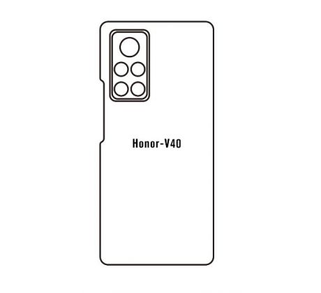 Hydrogel - matná zadní ochranná fólie - Huawei Honor V40 5G 