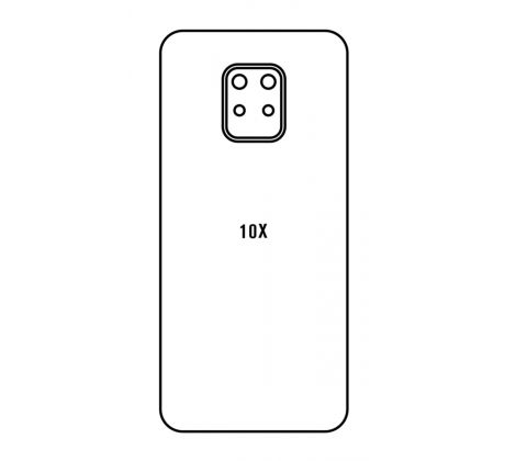 Hydrogel - matná zadní ochranná fólie - Xiaomi Redmi 10X 5G