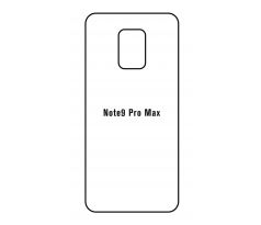 Hydrogel - matná zadní ochranná fólie - Xiaomi Redmi Note 9 Pro Max 