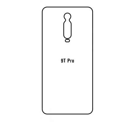 Hydrogel - matná zadní ochranná fólie - Xiaomi Mi 9T Pro 