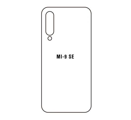 Hydrogel - matná zadní ochranná fólie - Xiaomi Mi 9 SE 