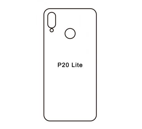 Hydrogel - matná zadní ochranná fólie - Huawei P20 lite 