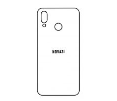 Hydrogel - matná zadní ochranná fólie - Huawei Nova 3i 