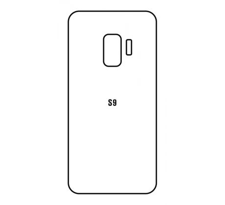 Hydrogel - matná zadní ochranná fólie - Samsung Galaxy S9 