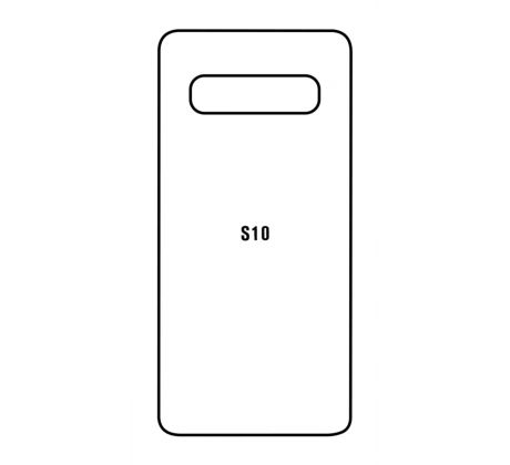 Hydrogel - matná zadní ochranná fólie - Samsung Galaxy S10 G973F