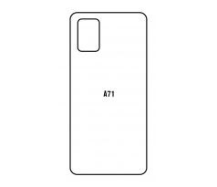 Hydrogel - matná zadní ochranná fólie - Samsung Galaxy A71 