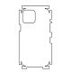 Hydrogel - zadní ochranná fólie (full cover) - iPhone 12 Pro Max, typ výřezu 5