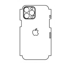 Hydrogel - matná zadní ochranná fólie (full cover) - iPhone 12 Pro Max, typ 10