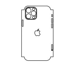 Hydrogel - zadní ochranná fólie (full cover) - iPhone 12 Pro - typ 3