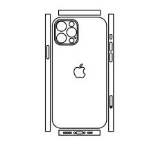 Hydrogel - zadní ochranná fólie (full cover) - iPhone 12 Pro - typ 7