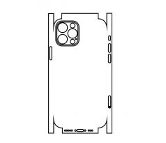 Hydrogel - matná zadní ochranná fólie (full cover) - iPhone 12 Pro - typ 5