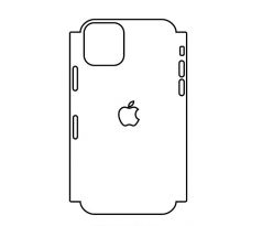 Hydrogel - zadní ochranná fólie (full cover) - iPhone 11 Pro - typ 5
