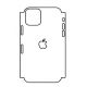 Hydrogel - zadní ochranná fólie (full cover) - iPhone 11 Pro - typ výřezu 5