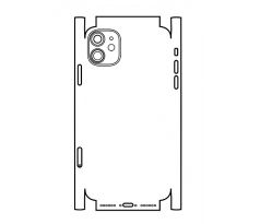 Hydrogel - zadní ochranná fólie (full cover) - iPhone 11 - typ 6