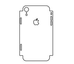 Hydrogel - matná zadní ochranná fólie (full cover) - iPhone XR - typ 3