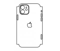 Hydrogel - zadní ochranná fólie (full cover) - iPhone 12 - typ 3