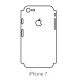 Hydrogel - zadní ochranná fólie (full cover) - iPhone 7 - typ výřezu 2