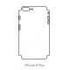 Hydrogel - zadní ochranná fólie (full cover) - iPhone 7 Plus - typ výřezu 1