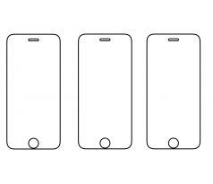 3PACK - Hydrogel - 3x ochranná fólie - iPhone 6 Plus /6S Plus