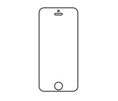 Hydrogel - ochranná fólie - iPhone 5/5C/5S/SE - typ 2 