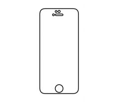 Hydrogel - ochranná fólie - iPhone 5/5C/5S/SE, typ výřezu 2