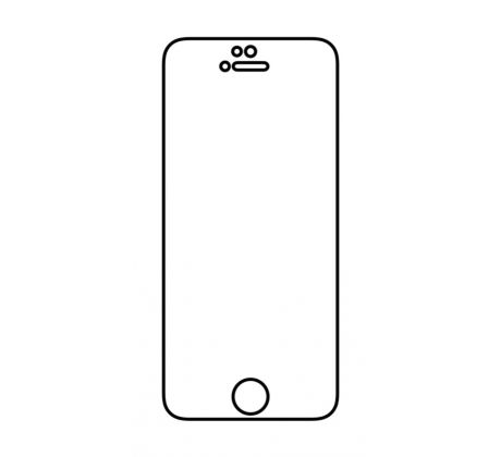 Hydrogel - ochranná fólie - iPhone 5/5C/5S/SE, typ výřezu 2