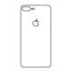 Hydrogel - matná zadní ochranná fólie - iPhone 7 Plus /8 Plus  - typ výřezu 1