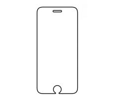 Hydrogel - ochranná fólie - iPhone 7/8/SE 2020/SE 2022, typ výřezu 2