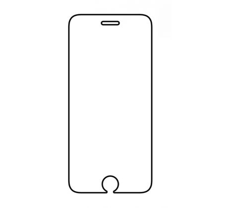 Hydrogel - ochranná fólie - iPhone 7/8/SE 2020/SE 2022, typ výřezu 2