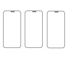 3PACK - Hydrogel - 3x ochranná fólie - iPhone XR