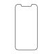 Hydrogel - matná ochranná fólie - iPhone XS Max - typ výřezu 1