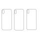 3PACK - Hydrogel - 3x zadní ochranná fólie - iPhone XS Max