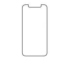 Hydrogel - matná ochranná fólie - iPhone 11 Pro - typ výřezu 1 