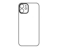 Hydrogel - zadní ochranná fólie - iPhone 12 mini - typ 1 