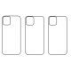 3PACK - Hydrogel - 3x zadní ochranná fólie - iPhone 12 mini