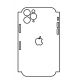 Hydrogel - zadní ochranná fólie (full cover) - iPhone 11 Pro Max - typ výřezu 4
