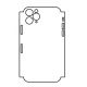 Hydrogel - zadní ochranná fólie (full cover) - iPhone 11 Pro Max - typ výřezu 2