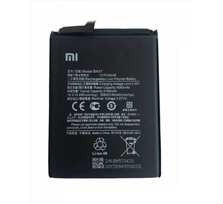 Baterie Xiaomi Poco X3 BN57 5060mAh