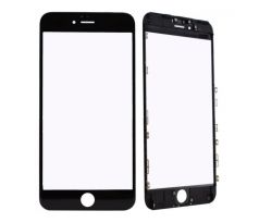 	 Oleofobní náhradní černé přední sklo s rámem na iPhone 6 Plus