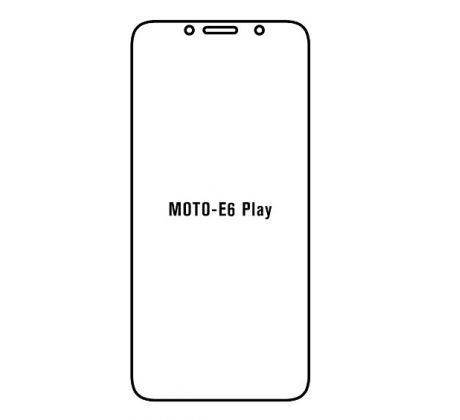 Hydrogel - Privacy Anti-Spy ochranná fólie - Motorola Moto E6 Play