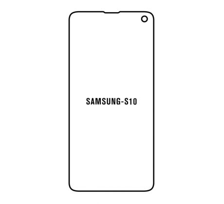 Hydrogel - Privacy Anti-Spy ochranná fólie - Samsung Galaxy S10 G973F