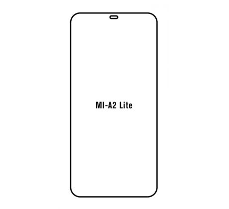 Hydrogel - Privacy Anti-Spy ochranná fólie - Xiaomi Mi A2 Lite/6X