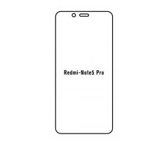 Hydrogel - Privacy Anti-Spy ochranná fólie - Xiaomi Redmi Note 5 Pro