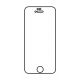 Hydrogel - Privacy Anti-Spy ochranná fólie - iPhone 5S/SE
