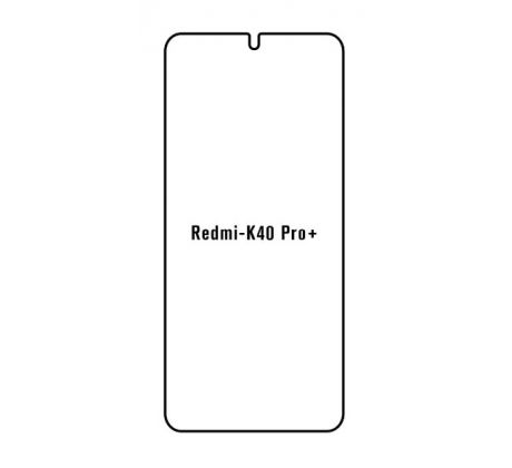 Hydrogel - Privacy Anti-Spy ochranná fólie - Xiaomi Redmi K40 Pro+