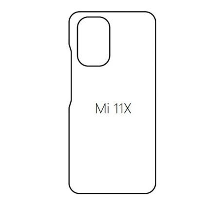 Hydrogel - matná zadní ochranná fólie - Xiaomi Mi 11X