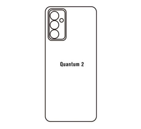 Hydrogel - matná zadní ochranná fólie - Samsung Galaxy Quantum 2